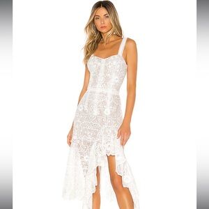 Tiffany Blanc Dress in White - Bronx and Banco